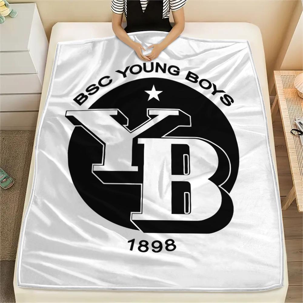 1pz Coperta in Flanella BSC Young Print, Alta Qualità per Tutte le Stagioni, Decorazione per la Casa, Calore e Comfort, Perfetta per Regali di Natale