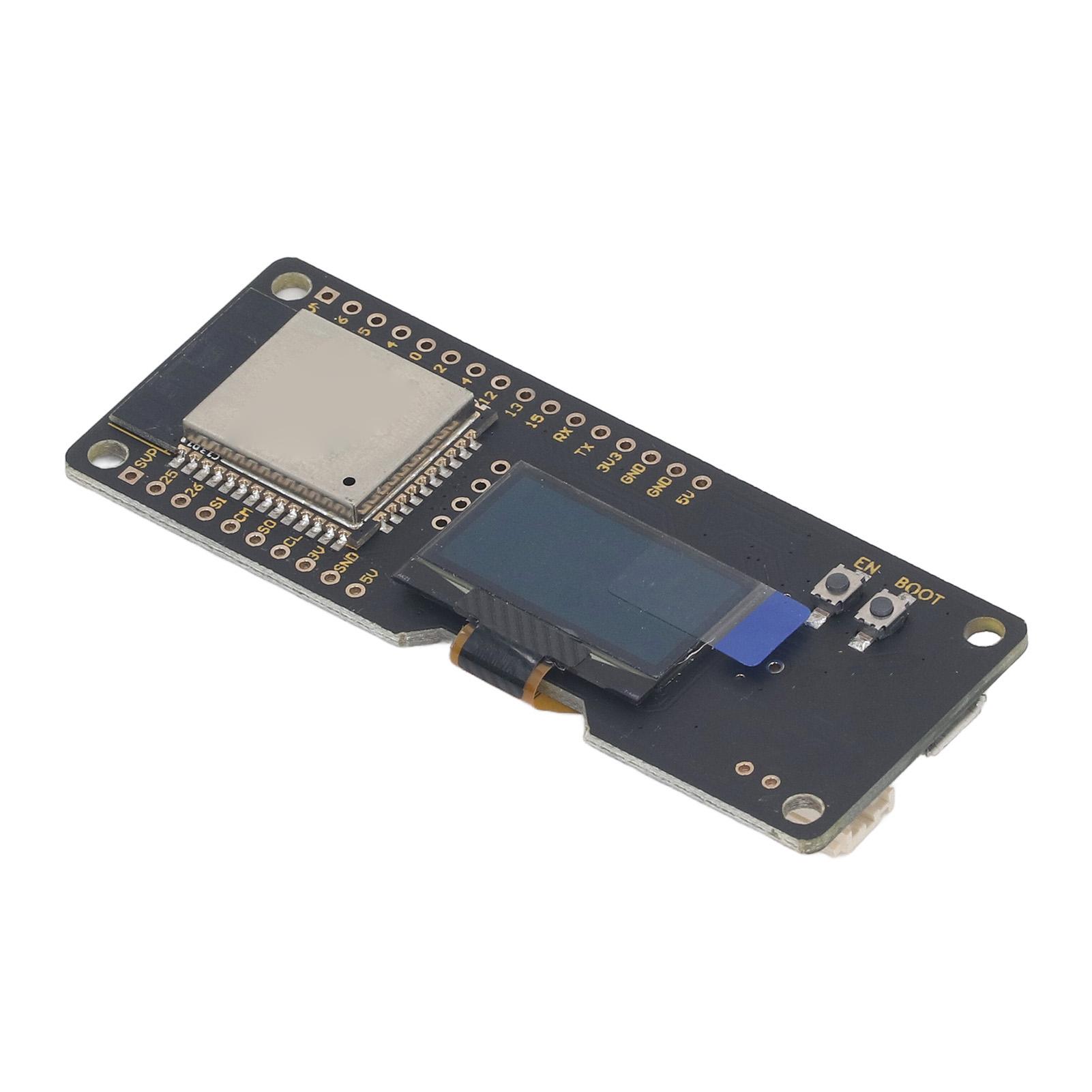 

Для ESP32 Бездротовий WiFi Bluetooth Модуль Професійний Двоядерний 0,96-дюймовий Екран Micro USB