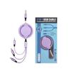 100W Type-C 3-in-1 Fast Charging Cable for Huawei, Android, and Apple Devices