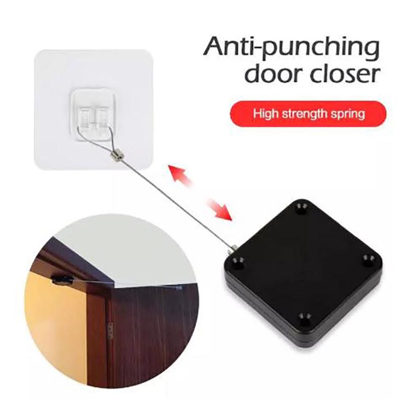Door Closer Punch-Free Automatic Door Closers 500G Pull