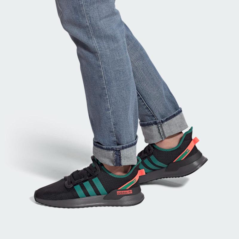 Adidas Originals U_Path Run 'Schwarz Grün' Sneaker FV9252