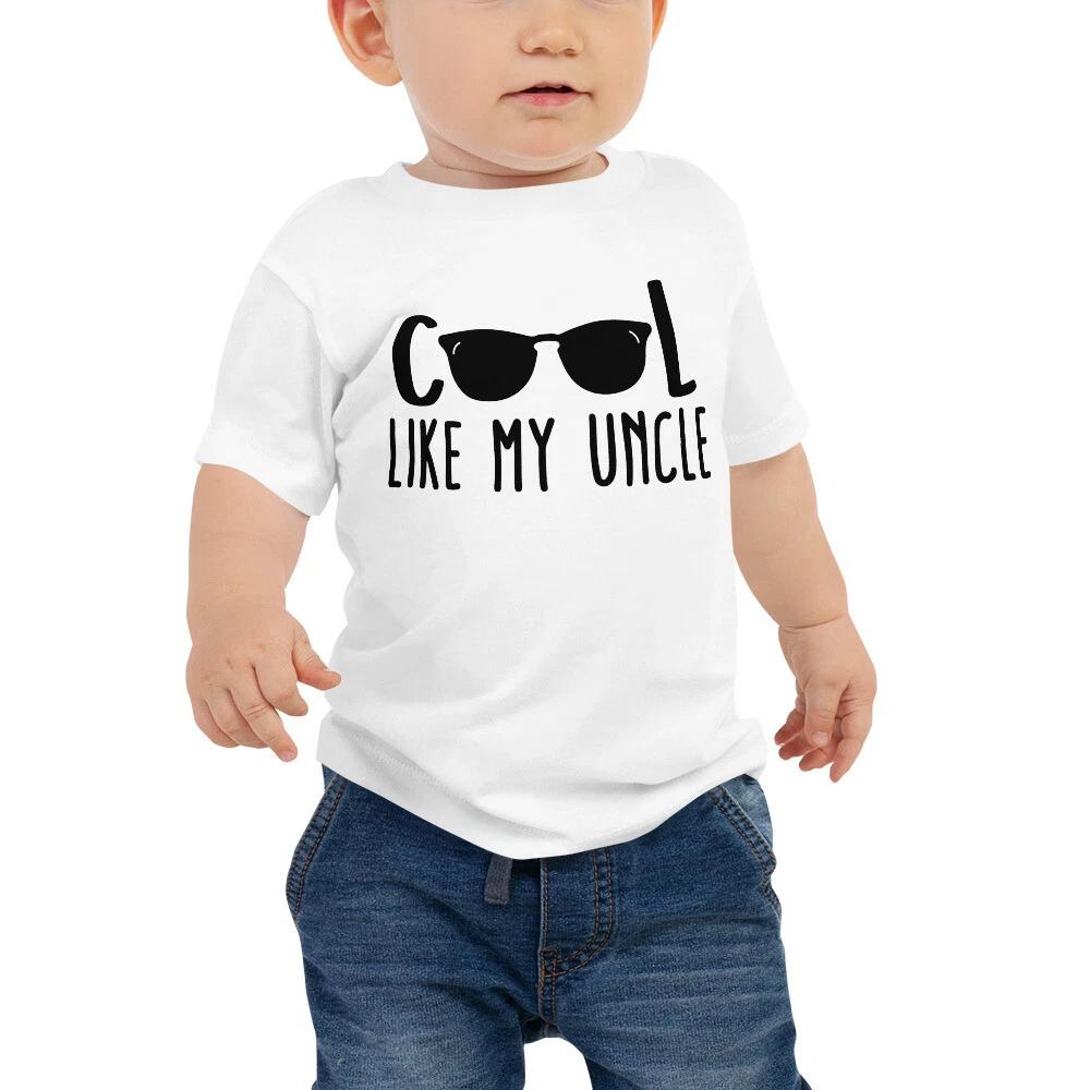 Funny Uncle Baby Infant Tee Clothing Baby Shower Gift, Cool Like My Uncle Shirt 2XL