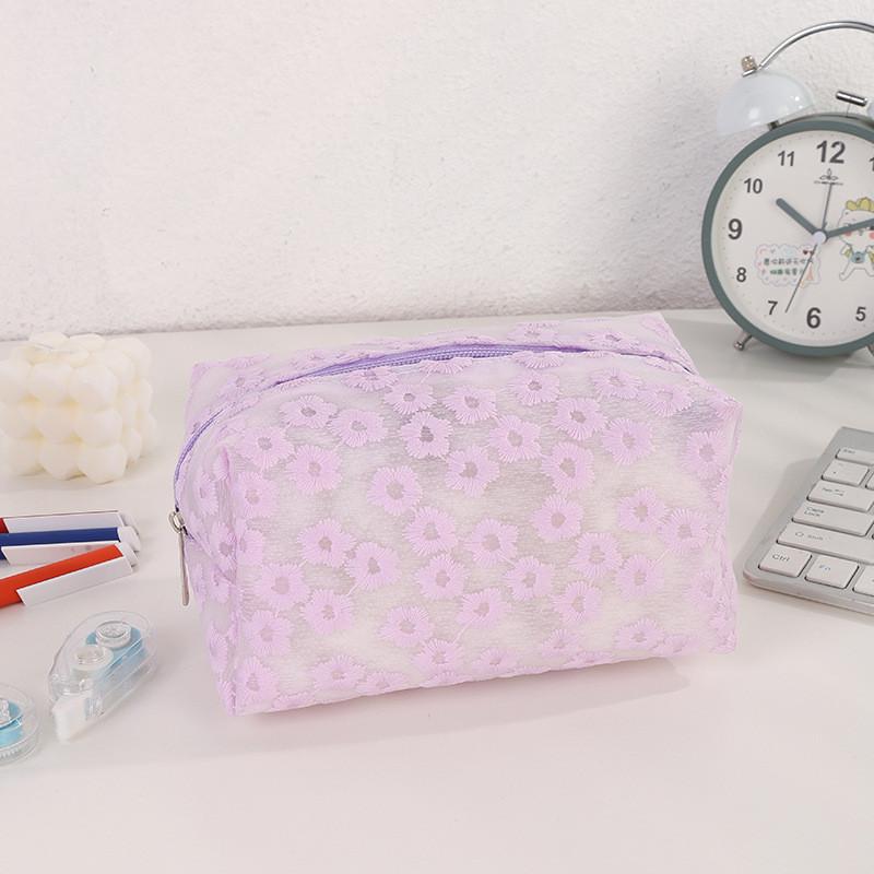Eva Small Floral Makeup Bag For Women And Teens
