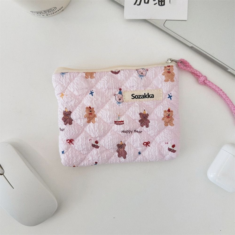 

Гаманці для дрібних монет. Сумка для зберігання з тваринами. Модна сумка на блискавці Happy Bear