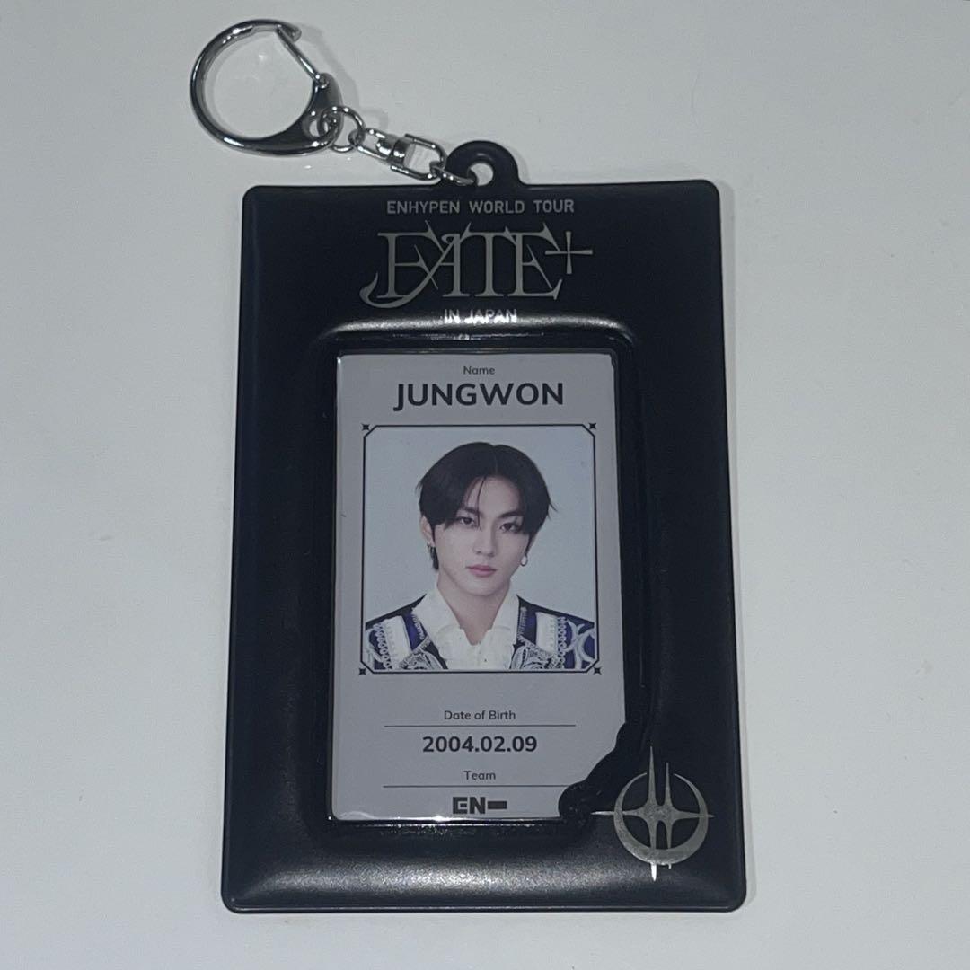 

[USED] Enhypen Jungwon Fate+ ID ID card trading card case