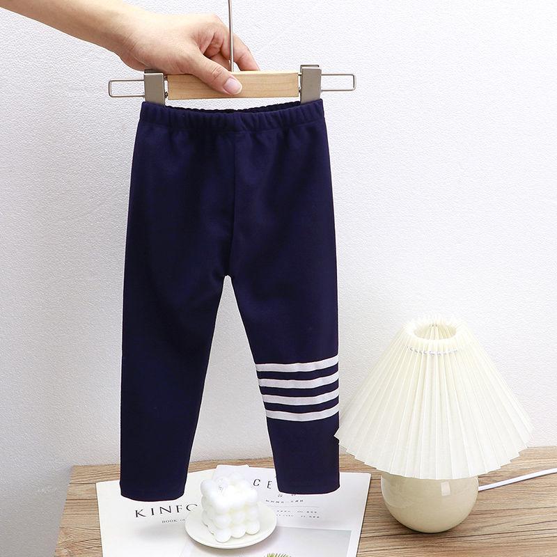 

Бархатные леггинсы для девочек: Модные длинные брюки в корейском стиле для детей 3-6 лет 100