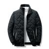 New Men's Jacket Autumn and Winter Cotton-padded Clothes Trendy Short Stand-up Collar Light Cotton-padded Clothes
