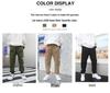 Boys' 2024 Spring/Autumn Military-Style Cotton Pants for Medium & Large Children