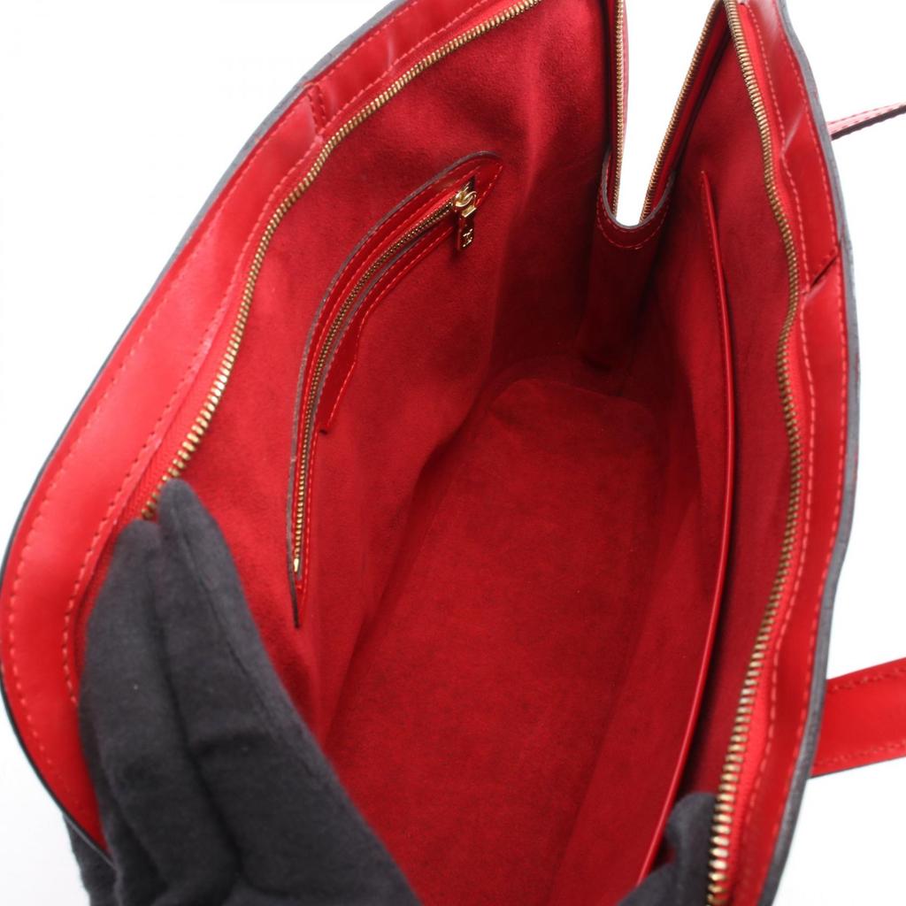 Used LOUIS VUITTON Epi rucksack Castilian red Shoulder Bag M52287 leather Red Red Used Women