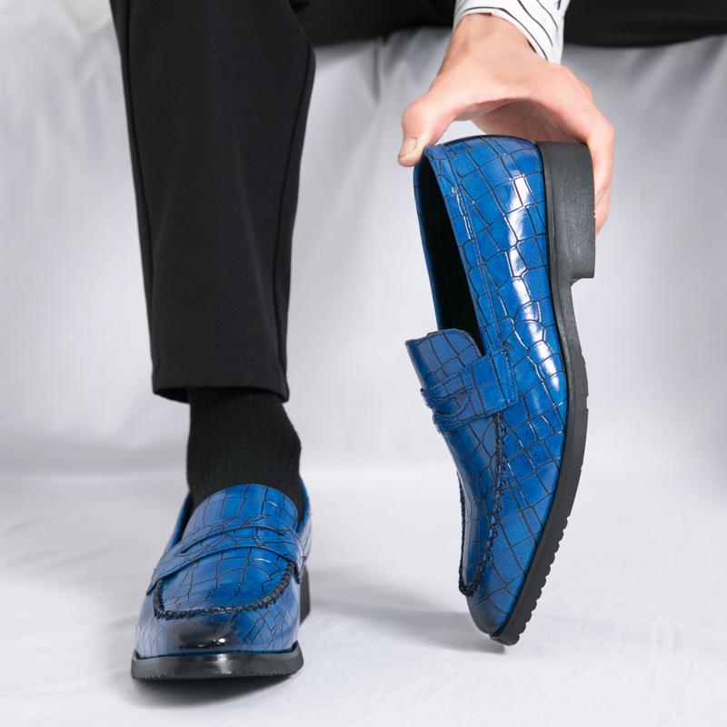 Lederschuhe Freizeitschuhe Businessschuhe für Herren Kleiderschuhe Tenis De Hombre Mokassins Mokasin Tenis Caballero Designer