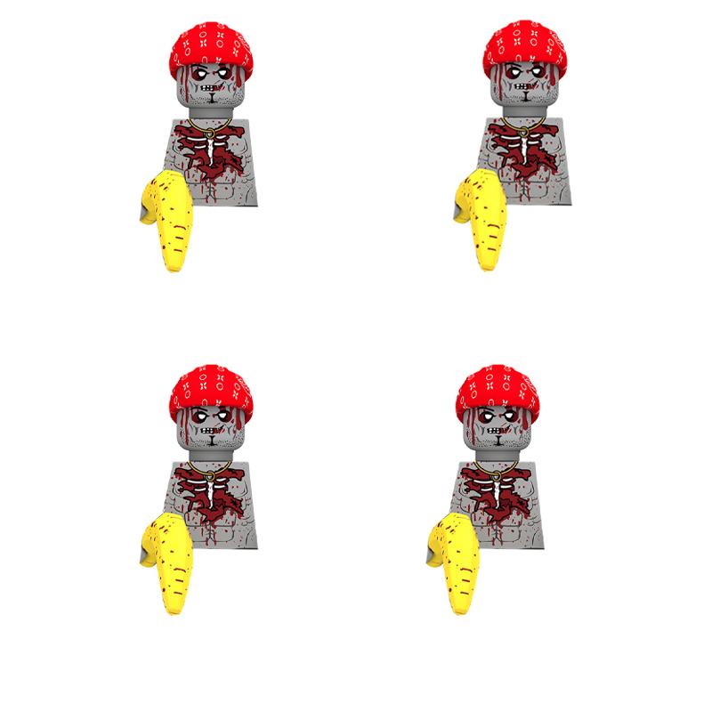 

Жах Хелловін Військовий Ходячі мерці Солдат Екшн-фігурки Будівельний блок Армія Піхота Шолом Зброя Цеглинки Дитяча іграшка Подарунок