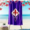 Asciugamano da Spiaggia ACF Fiorentina, Grande Morbido Asciugatura Rapida per Spiaggia Campeggio Nuoto