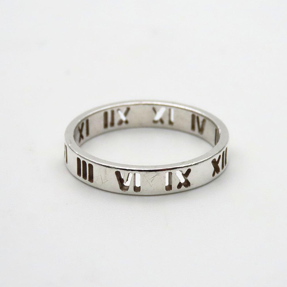 Used TIFFANY&Co. Ring Atlas EU#56 Silver925 2.2g Silver