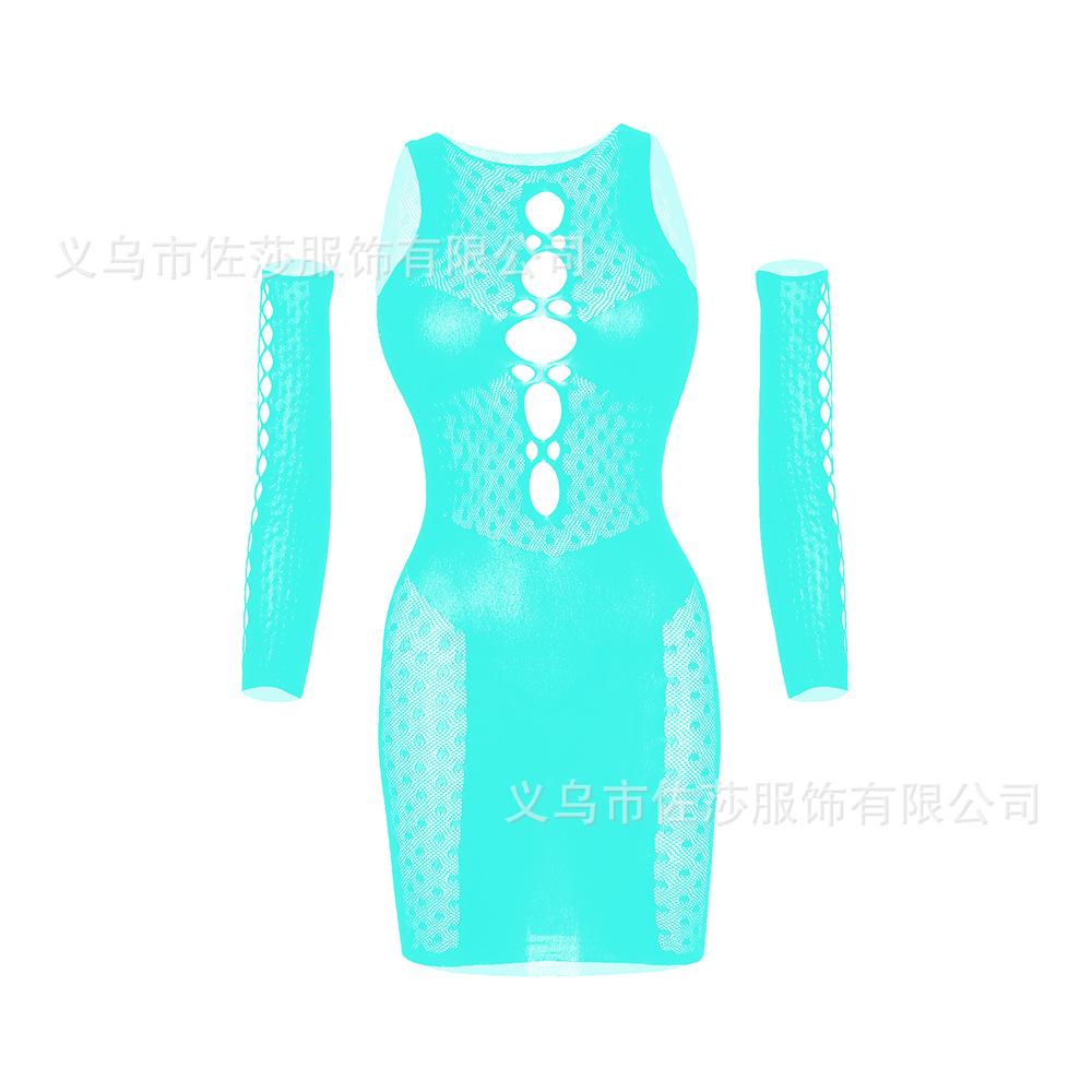 Sex underwear, mesh, hip skirt, onesie set, stockings.