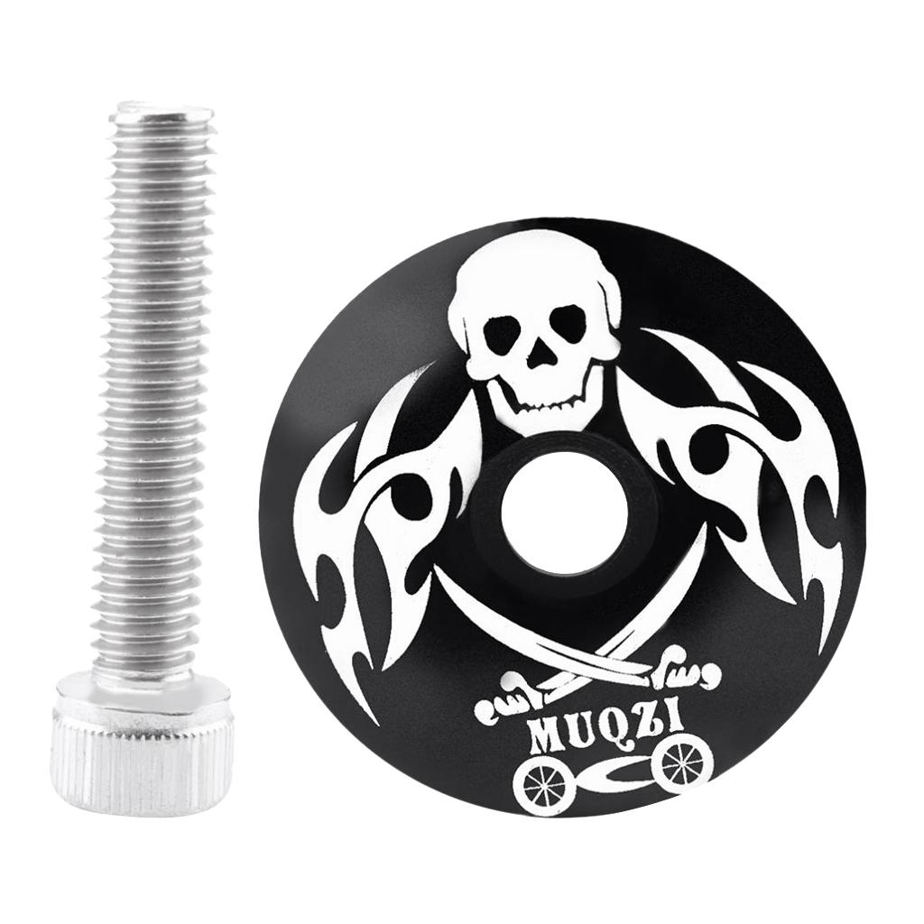 Oberer Vorbau-Abdeckung Fahrradhelm für Mountainbikes Fahrrad Gabel 1 1/8