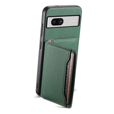 Pro Google Pixel 7a Pouzdro Sloty na karty Textura telete Ochranný kryt telefonu proti pádu