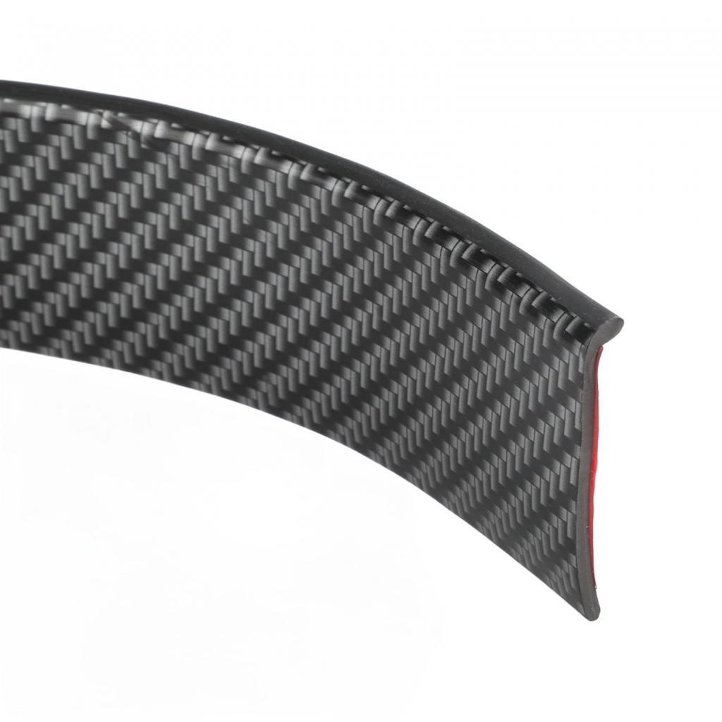Kotflügelverbreiterung Zierleiste Schutz 150cm*4.5cm Kohlefaser