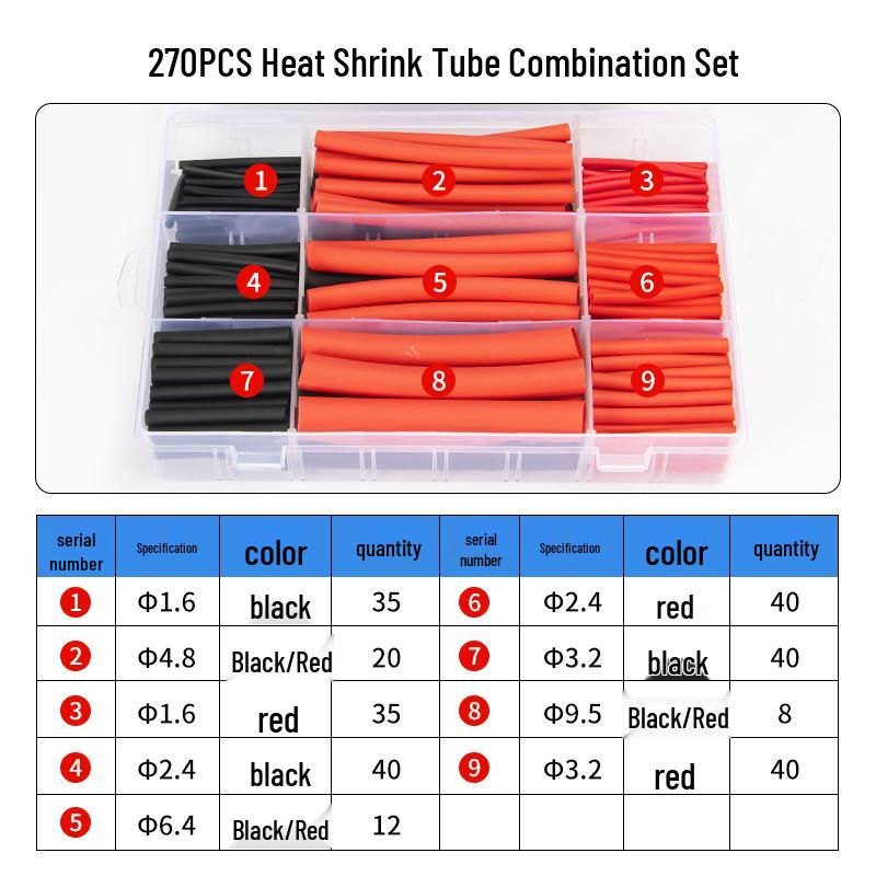 Waterproof Flexible Heat Shrink Tube - Insulating Sleeve for Wire Protection and Cable Management