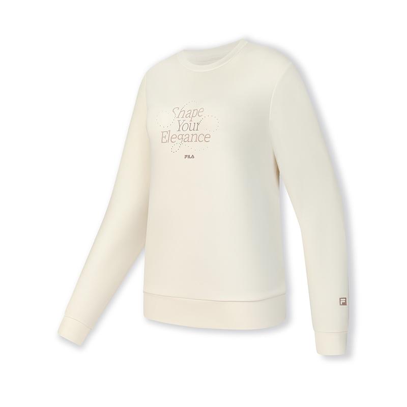 

Fila Модная повседневная удобная толстовка-пуловер Женская толстовка Белые цапли A11W511204FWT XL