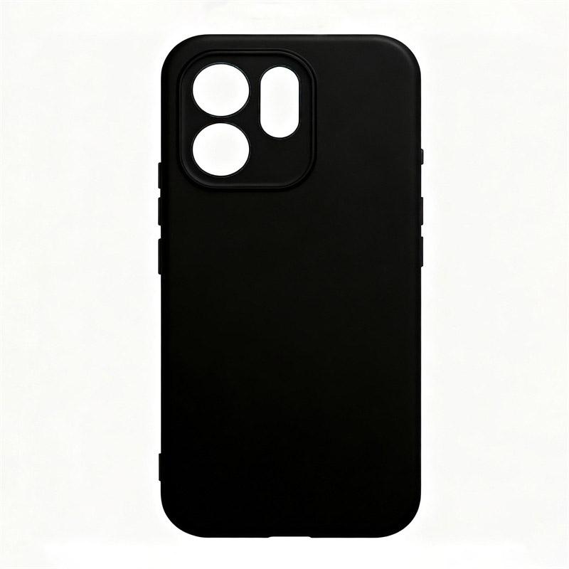 

EUCAGR For Vivo V70 Case V70 Elite Phone Case For Vivo V70Elite Anti Fall Prevention Black Matte Soft Silicone Back Cover Vivo V70 чорний