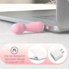 1PC USB Rechargeable Frequency Conversion Strong Vibration Female Portable Masturbator Vibrator Adult Products