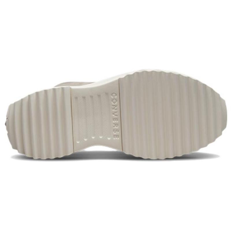 Converse Run Star Hike Trendy Casual Non-Slip and Abrasion Resistant High-Top Board Shoes Unisex Khaki Color