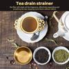Fine Mesh Hanging Tea Strainer Stainless Steel Lace Tea Infuser Double Ear Tea Filter  Restaurant