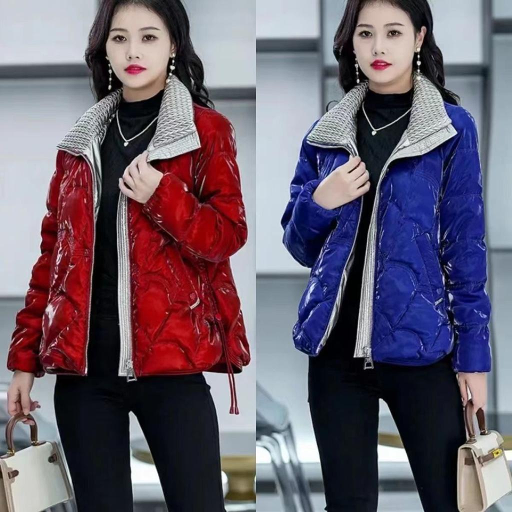 Bavlněná bunda High End Down pro ženy Nová zimní korejská verze Bavlněná bunda v cizím stylu Malá a štíhlá bunda Bavlněná bunda bez praní