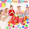 50 st Mini Mochi Squishies Kawaii Tecknad Squishy Leksaker för Barn Stressboll Kläm Partyfavoriter Stresslindrande Leksaker för Födelsedag