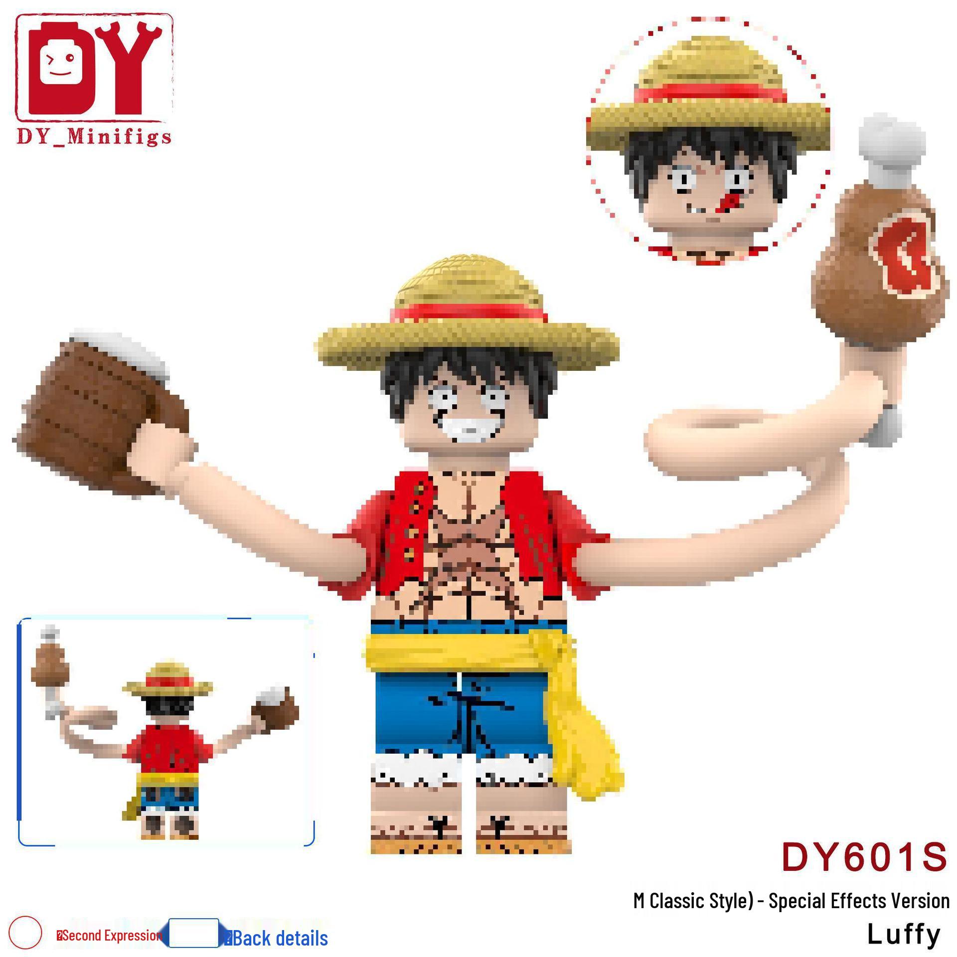 Anime DY601S-602S Small Particle Building Block Figures