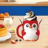 Ice Cream Cup Holder Penguin Shape Soda Beer Bottle 16 Oz Capacity Dessert Party Accessory Kitchenware