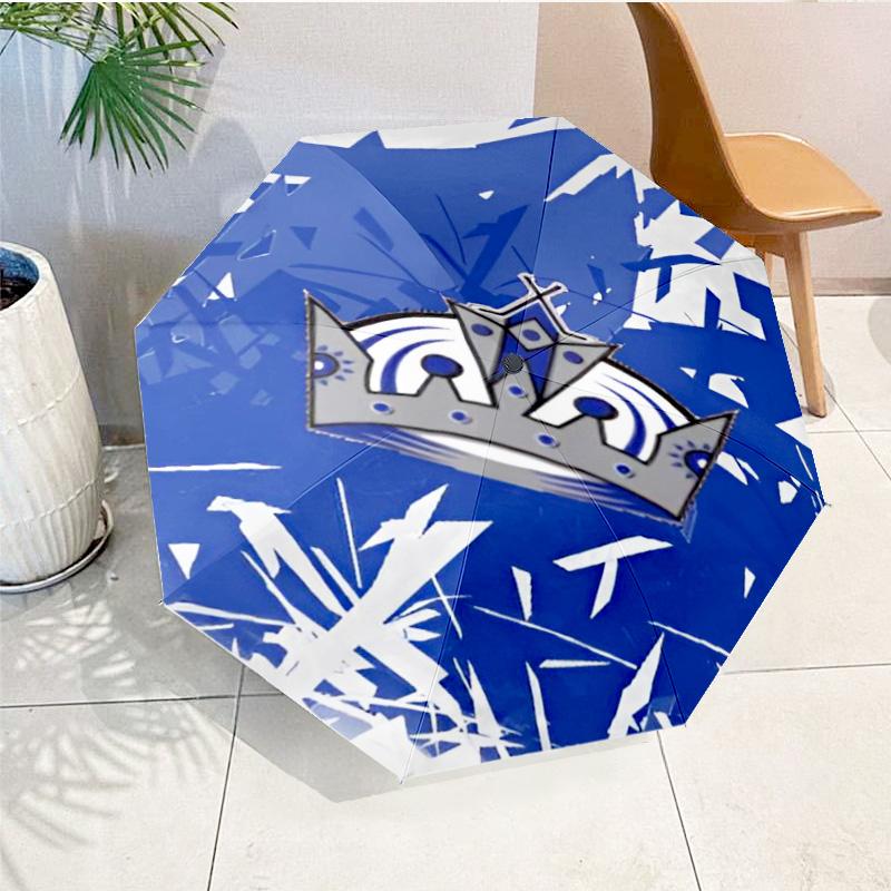 Los Angeles ice hockey  Umbrella 8-Frame for Travel, Camping, Casual Lightweight Portable Umbrella, Essential for Every Family Holidays Gift