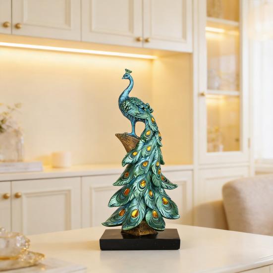 Ornament Resin Sculpture Decorative Figurine Garden Decor Home Office Artistic Tabletop Accent