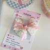 Korean Lace Bowknot Hair Clip for Girls: Handmade, High-end Headwear