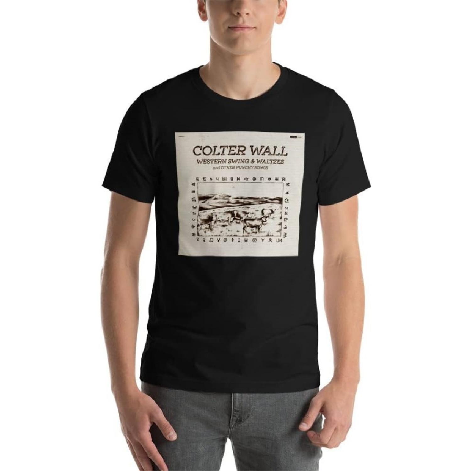 Colter Wall T-Shirt Country Alt Unisex Tee Shirt XXXXXL разноцветный