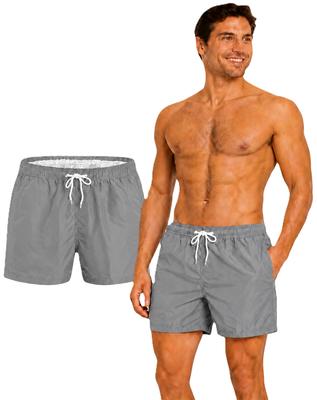J.Style - Men' Swim Trunks - Xl019-2 Xl020-2 Light Gray