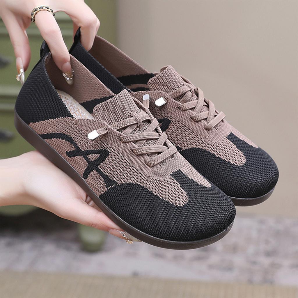 Women Lightweight Breathable Athletic Shoes Soft Sole Slip Resistant Casual Walking Sneakers for Everyday Use