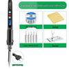 Digital Display Temperature Control Electric Soldering Iron Set for Home Repair & Welding