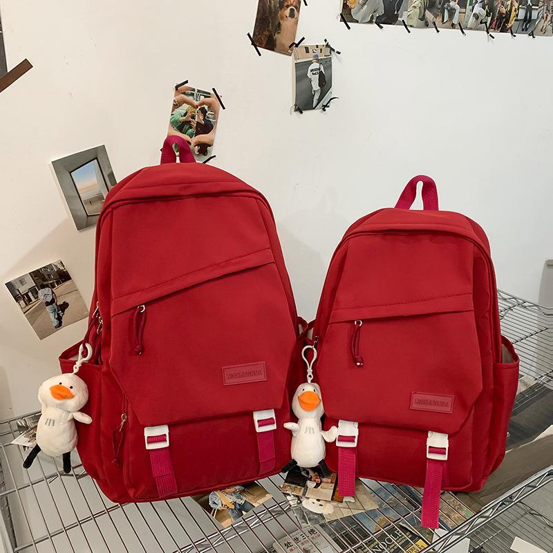 Schoolbag student schoolbag new junior high school student backpack can print logo large capacity durable lightweight backpack