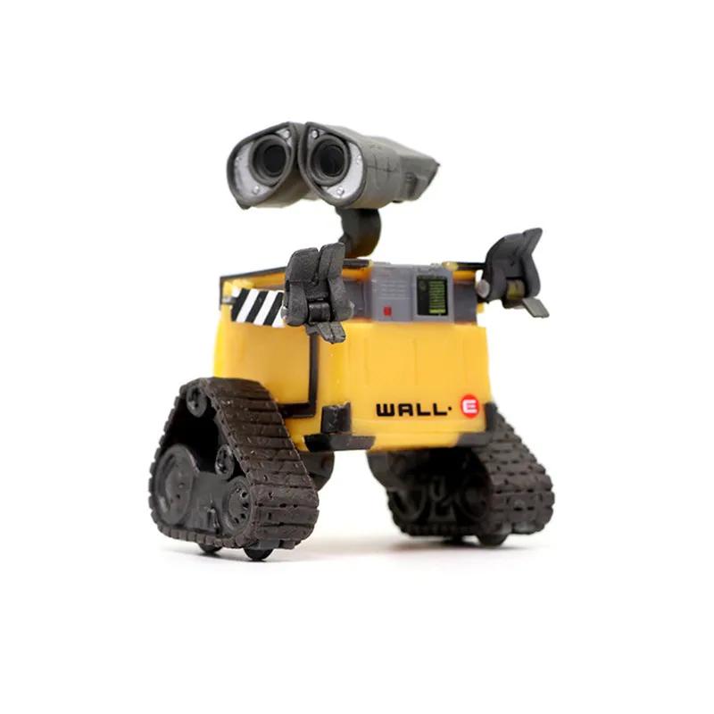 Wall-E Robot Wall E & EVE PVC Action Figure Collection Model Toys Dolls 6cm10cm For Children Christmas Gift