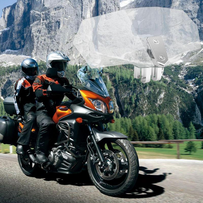 Motorrad Verstellbare Erhöhungsplatte Für Motorrad Windschutz Erhöht Universeller Kleiner Windschutz Motorrad Zubehör