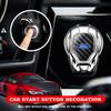 AACD1 Aluminum Car Engine Start Stop Switch Button Cover For Ford Focus Fiesta ST Line Mondeo Auto Interior Tuning Parts Accessories