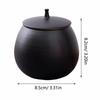 NEW Stoneware Tea Can Round Sealed Jar Ceramic Tea Caddy Tea Box Storage Jar Tea Container Tea Organizer Candy Jars Snack Jars