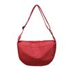 2025 Autumn New Korean Version Fashion Dumpling Bag Casual Large Capacity Simple Shoulder Bag Fashion Foreign Messenger Bag