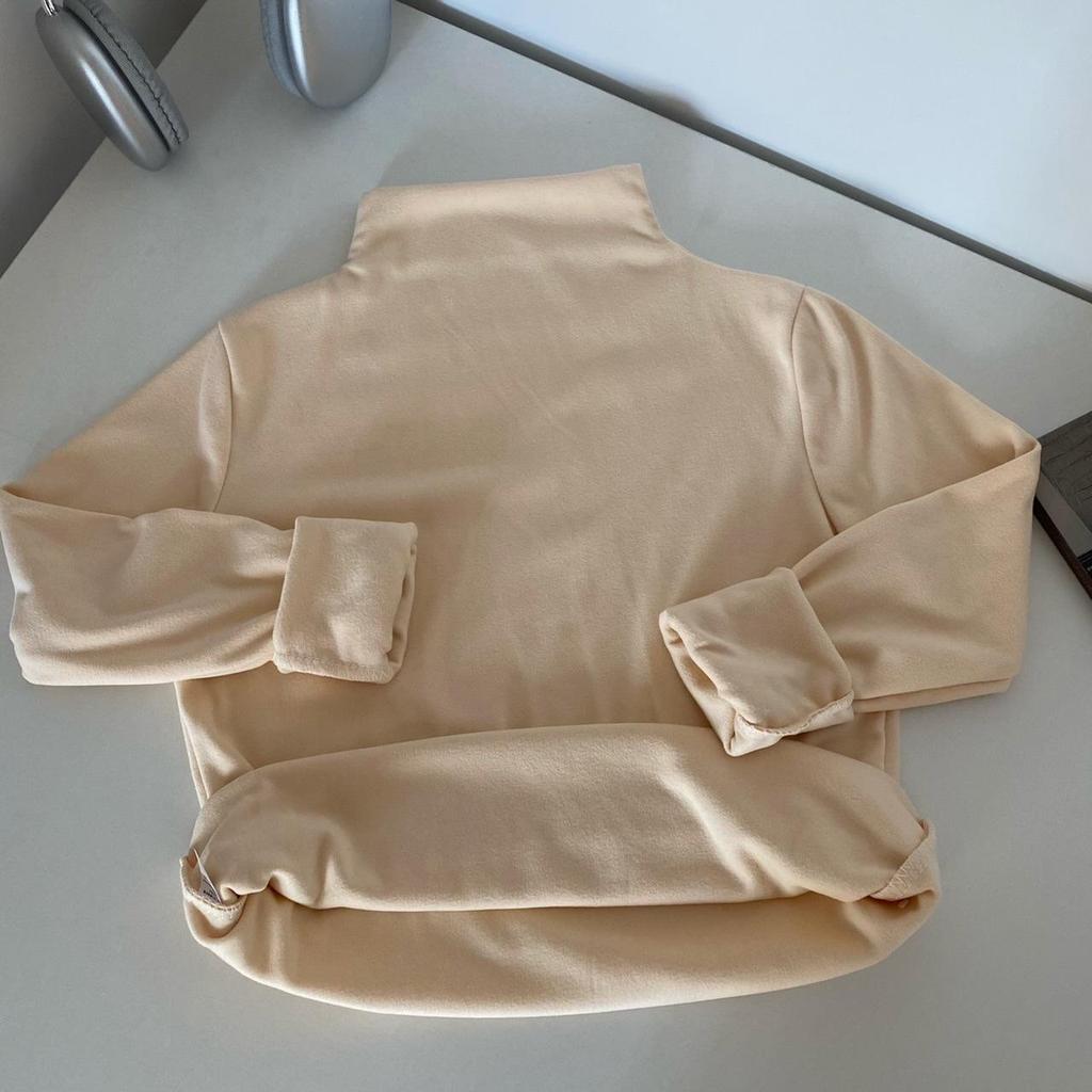Korean Knitwear Women's Half-High Neck Cashmere Sweater, Small Fragrance Style, Autumn/Winter.