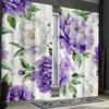 Set Of 2 Beautiful Lilac Peonies Window Treatments Bedroom Living Room Curtain For Made Polyester