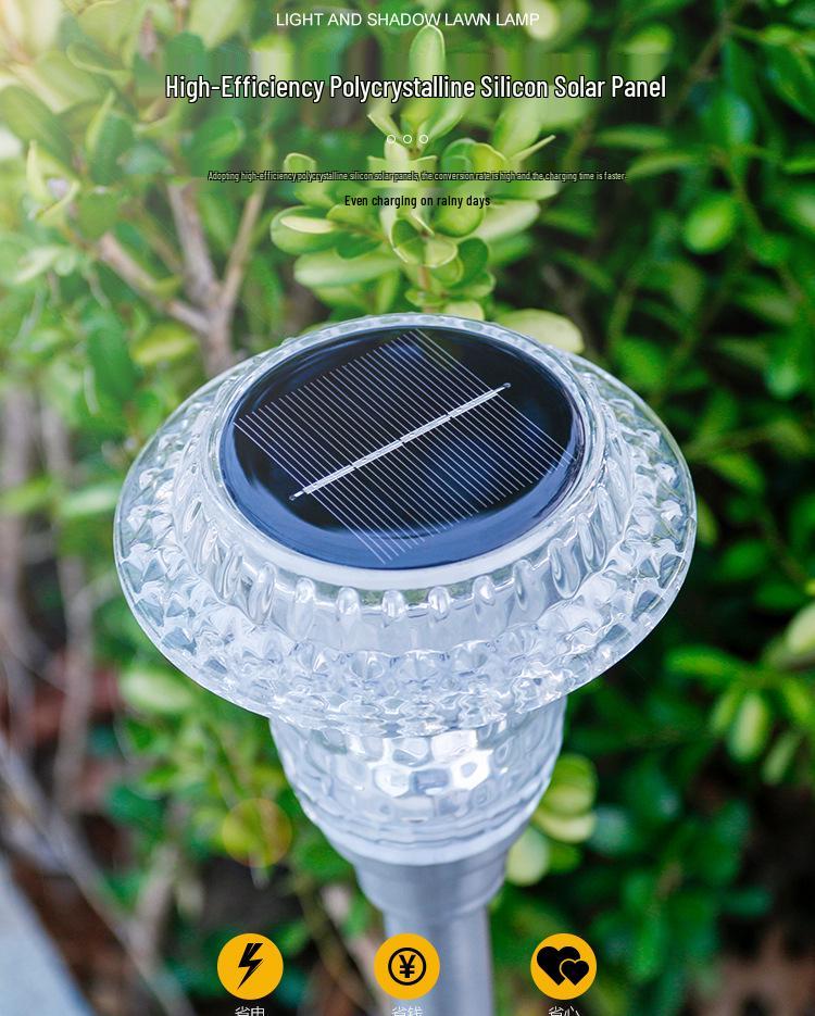 Waterproof Solar Lawn Light - Outdoor Garden & Landscape Decoration