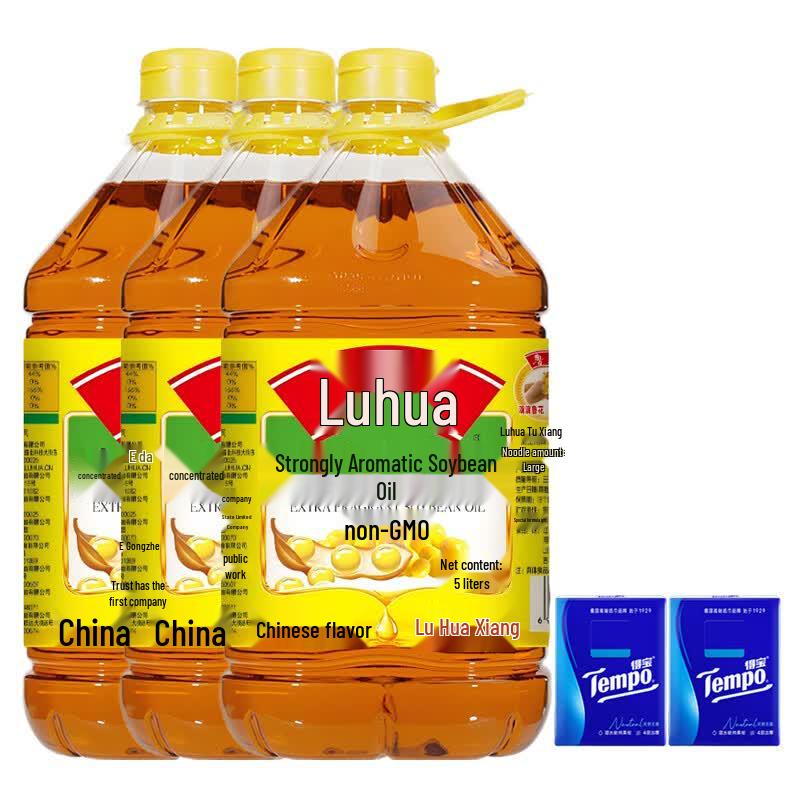 Tempo Tissues & Luhua Soybean Oil Bundle