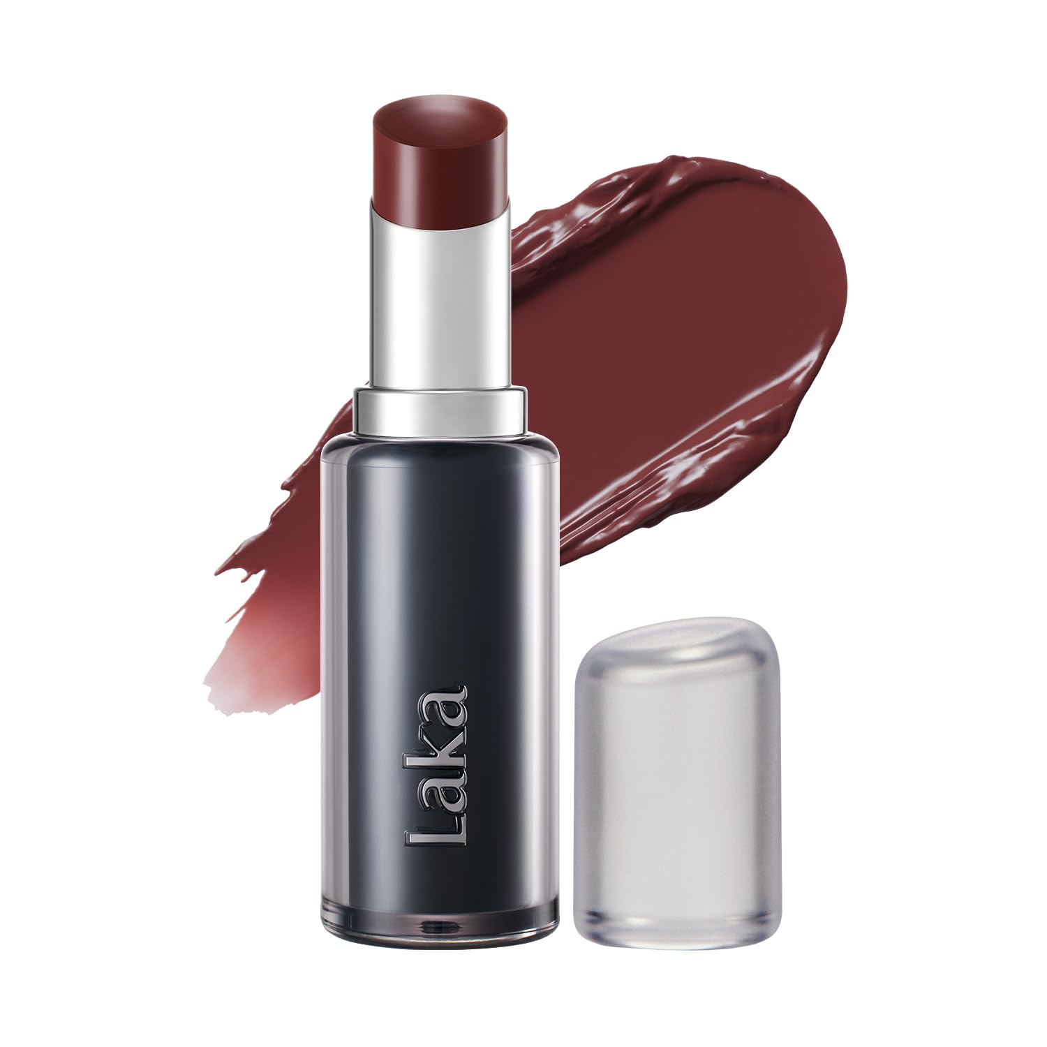 

Laka Devil Lip #812 Dusky Black Lipstick, High Color Payoff, Long-lasting, Korean Cosmetics