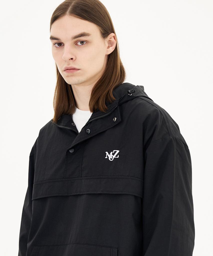 Mozmoz Soft Mesh Anorak Jacket Black